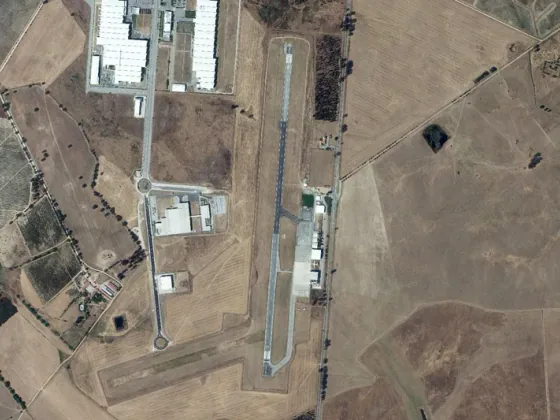 Aerial photograph of LPEV, Évora.