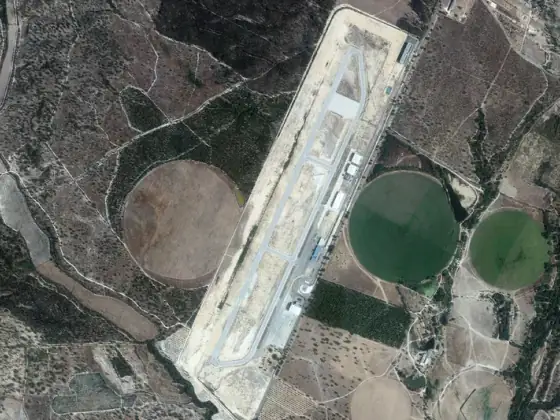 Aerial photograph of LPSO, Ponte de Sor.